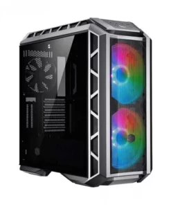 Casing Cooler Master MasterCase H500P Mesh ARGB Mid Tower Gun Metal Grey Gaming Desktop