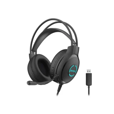 A4TECH FH300U Fstyler Neon Backlit Stereo USB Headphone (Black)