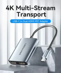 VENTION ACZHB USB-C to Dual HDMI MST Adapter