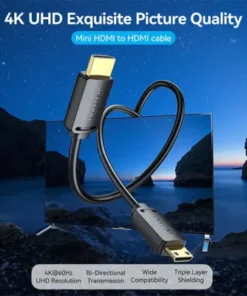 VENTION AGHBG HDMI-C Male to HDMI-A Male 4K HD Cable - 1.5M