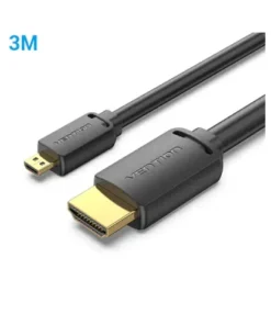 VENTION AGIBI HDMI-D Male to HDMI-A Male 4K HD Cable - 3M