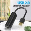 VENTION CEGBB USB 2.0 to 100Mbps Ethernet Adapter - 0.15m