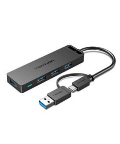 Vention CHTBB 2-in-1 Interface to 4-Port USB 3.0 Hub