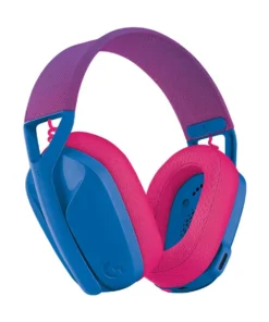 Logitech G435 # 981-001061 / 981-001063 Bluetooth Blue and Raspberry Gaming Headphone