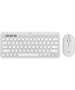 Logitech Pebble 2 Tonal White #920-012188 Bluetooth Keyboard & Mouse Combo