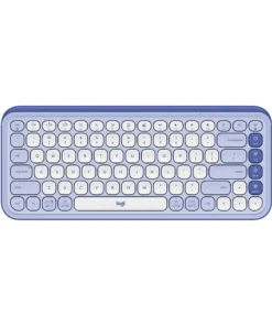 Logitech POP Icon Keys #920-013050 / 920-013086 Wireless Lilac & Off White Keyboard