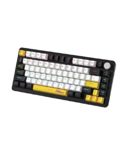 PC POWER K82 RGB MECHANICAL KEYBOARD # BLACK YELLOW-RED SWITCH