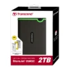 Transcend StoreJet 25M3C #TS2TSJ25M3C 2TB USB Type-C Iron Gray Slim External HDD
