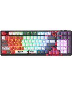A4tech Bloody WS98 Tri Mode RGB Hot Swap (BLMS Red Switch) Naraka Mechanical Gaming Keyboard