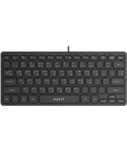 Havit KB249 Wired Black Keyboard with Bangla