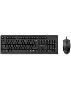 Micropack KM-2005 Black Wired Keyboard & Mouse Combo with Bangla
