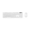 Micropack KM-237W White Wireless Keyboard & Mouse Combo
