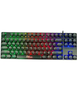 Pc Power K87 RGB Black Wired Gaming Keyboard (Bangla)