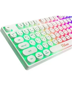 PC POWER GAMING RGB KEYBOARD USB # K87 WHITE