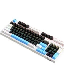 Pc Power K98 RGB White & Black + Blue Wired Mechanical Gaming Keyboard