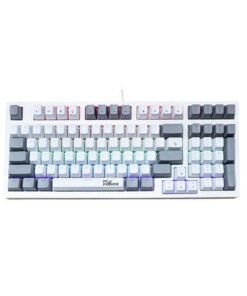 Pc Power K98 RGB White & Grey Wired Mechanical Gaming Keyboard