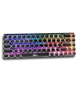 PC POWER PM68 PUNK MINI 68KEY RGB TRI-MODE BLUE SWITCH MECHANICAL KEYBOARD