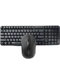 Rapoo X1800S Black Wireless Keyboard & Mouse Combo with Bangla