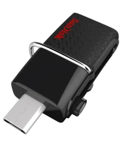 Sandisk 64GB Ultra Dual USB 3.0 Black Pen Drive # SDDD2-64G