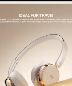 WEOFLY Nova ANC Bluetooth Silver Over-Ear Headphone