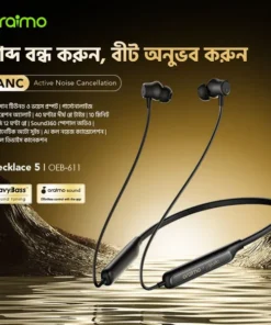 Oraimo Necklace 5 Tahsan Tuned Noise Cancellation Wireless Headphone