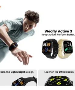 Alternative view of Weofly Active 3 Bluetooth Calling Smartwatch