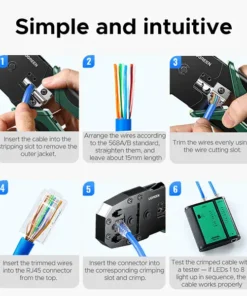 UGREEN NW304 (35971) Multifunction Networking Crimping Tool - Image 3