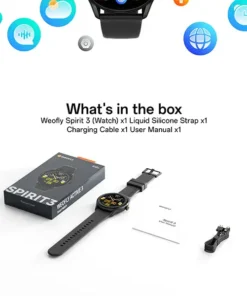 Alternative view of Weofly Spirit 3 Bluetooth Calling Smartwatch