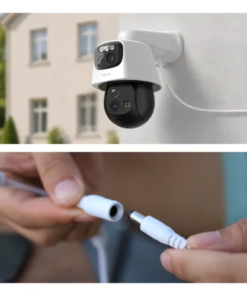 Alternative view of Meari S7 Dual Plus 8MP Dual Lens Outdoor PTZ WiFi Camera